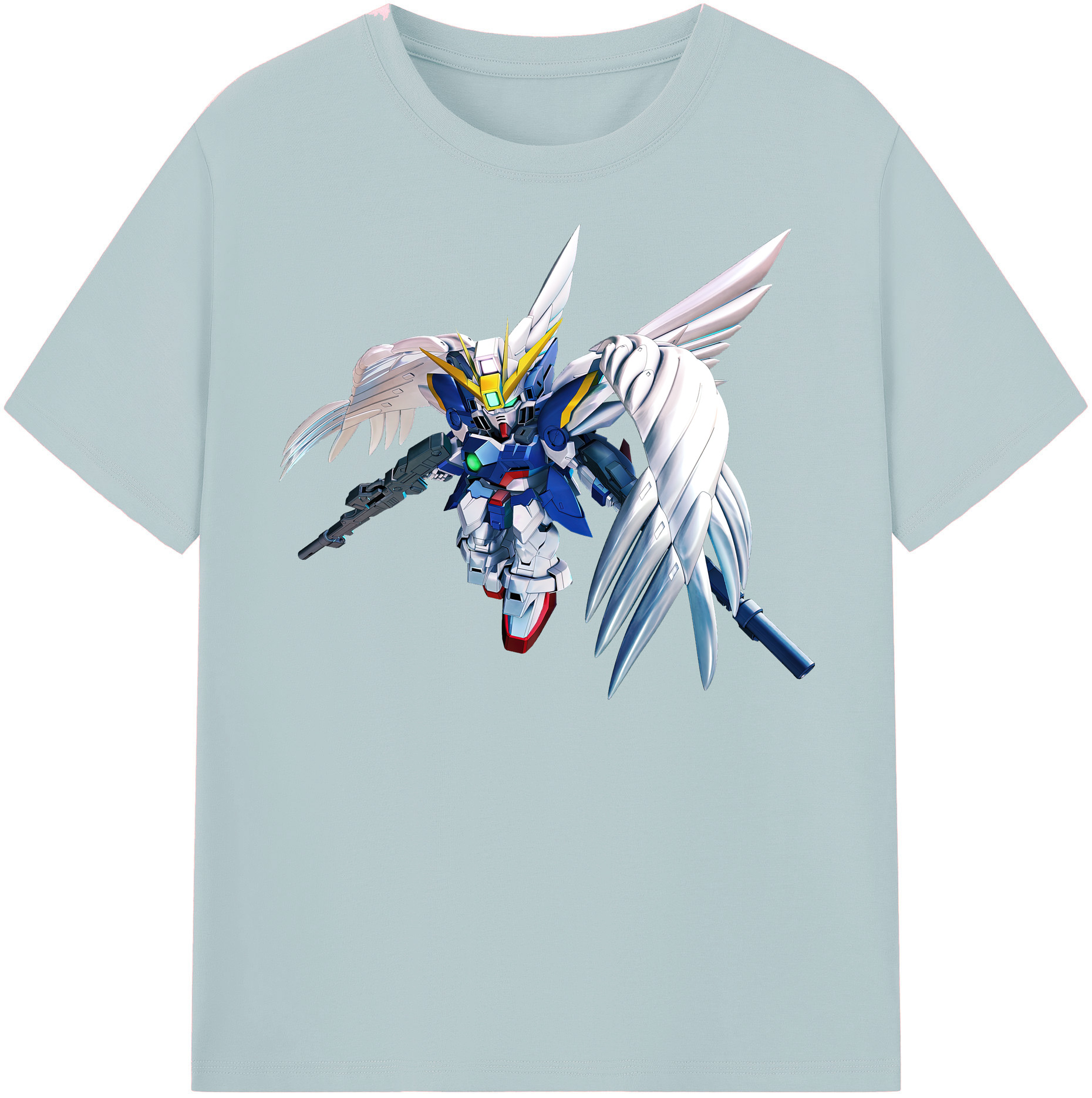 （画像用） 機動戦士ガンダム Mobile Suit Gundam 綿100％半袖Tシャツ（フロントプリント）